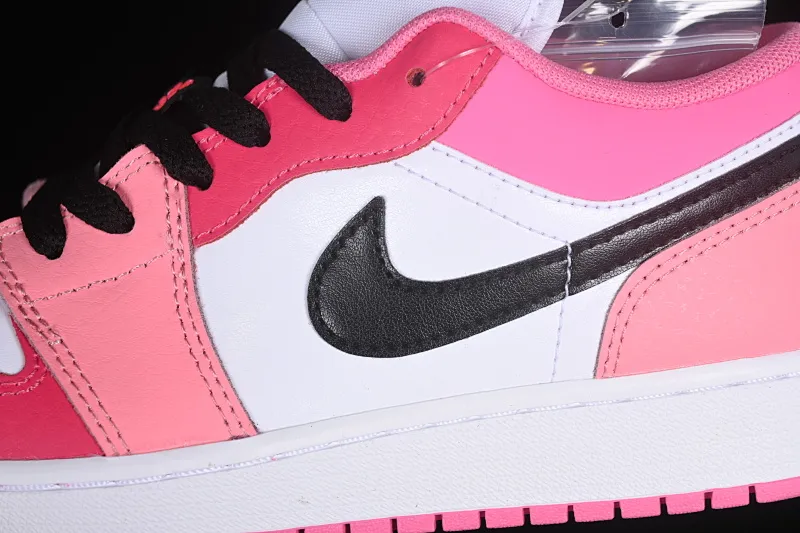 All categories Air Jordan Jordan series basketball shoes Air Jordan 1 Low G version pure original Air Jordan 1 Low AJ1 Joe 1 white pink low-top cultural basketball shoes 553560-162